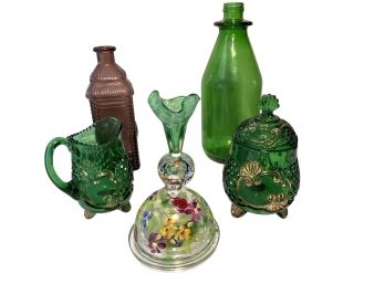 Colored Glass Collection - 6 Pieces