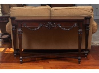 Mahogany Sofa Table, Original Retail $1350