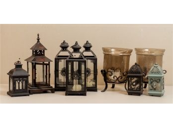 Collection Of Candle Lanterns