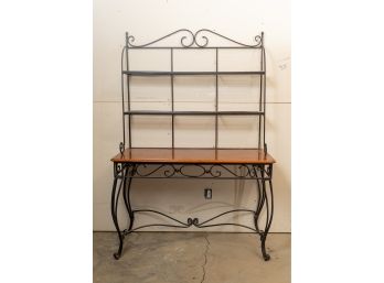 Wrought Iron Hutch, Original Retail $1,250