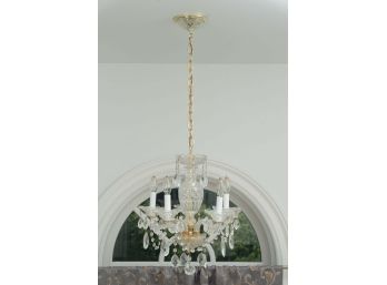 Four Light Crystal Chandelier (2 Of 2), Original Retail $1,850