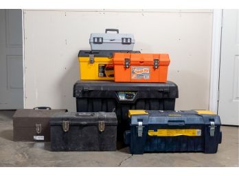 Collection Of Toolboxes