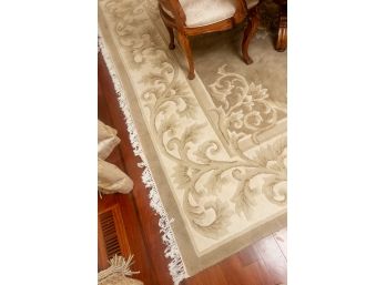 Ivory & Taupe Area Rug