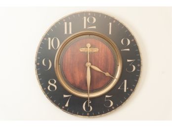 Brass & Burl Alexandre Martinot Clock