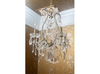 Small Crystal Chandelier