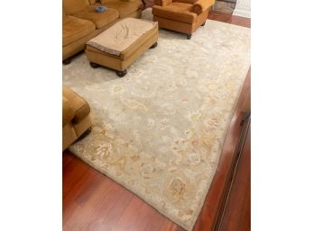 Pottery Barn 10' X 14' Wool Persian Style Rug