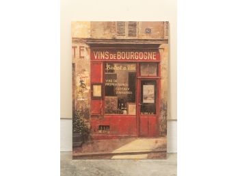 Chiu Hak Tak (Chinese-French, 20th-21st Century) Canvas Print Vins De Bourgogne