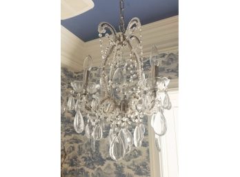 Petite Crystal Chandelier, Original Retail $750