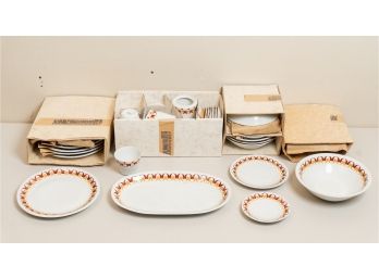 Alfoldi Hungarian Porcelain Dinnerware Set