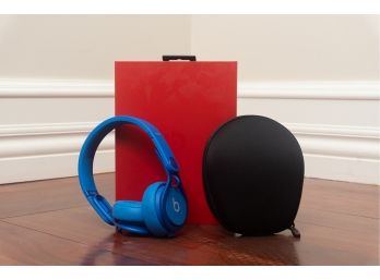 Blue Beats By Dre Headphones