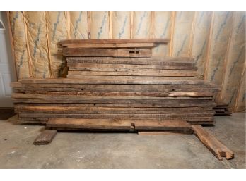 Supply Of Reclaimed C. 1880s Solid Oak Beams