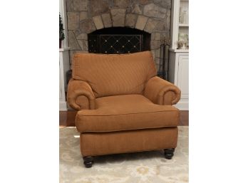 Brown Corduroy Armchair, Original Retail $1,250