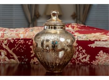 Mercury Glass Urn