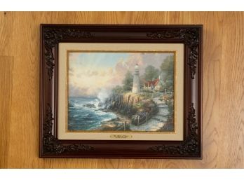 Thomas Kinkade Limited Edition Reproduction 'The Light Of Peace', Original Retail $250