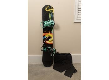 Custom Burton Snowboard & Snowpants, Original Retail $650