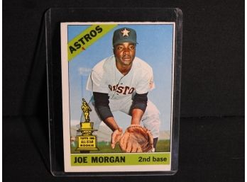 1966 Topps HOFer Joe Morgan Rookie Baseball Card