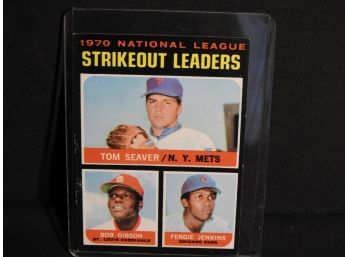 1971 Topps Tom Seaver Baseball Card