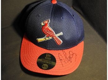 Signed Albert Pujols Baseball Hat