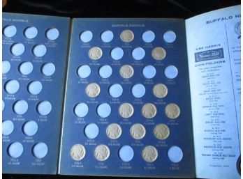 U.S. Buffalo Nickel Set, Album, 15 Coins