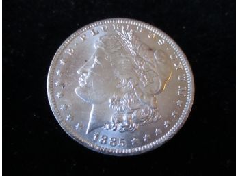 U.S. 1885 O Morgan Silver Dollar, MS Quality