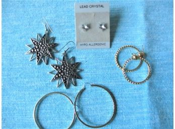 Jewelry - Stars & Hoops - Earrings