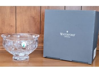 Beautiful Waterford Clear Cut Crystal Killarney 5' Bowl