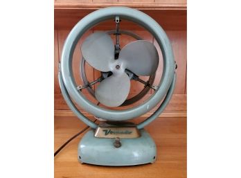 Vintage Corded Electric Vornado Desk Top Industrial Fan For Repair Or Parts