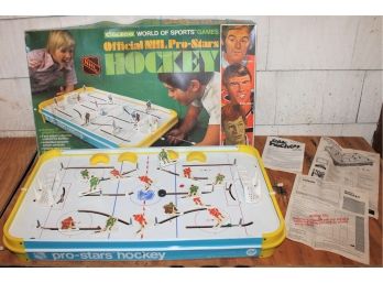 Vintage Coleco World Of Sports NHL Hockey Games