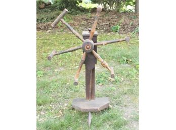 Antique Yarn Winder - Great Patina Lot#3