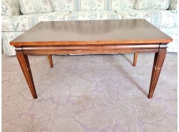 Vintage Mid Century Modern Brandt Wood Coffee Table