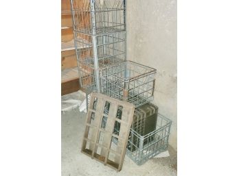 Vintage Milk Crates - Borden, Knudson, Mitchell & More