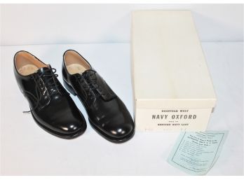 Authentic Government US Navy Goodyear Welt Shoes- Never Worn Size 7E