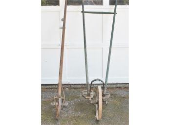 Vintage Single Wheel Farm Garden Tools