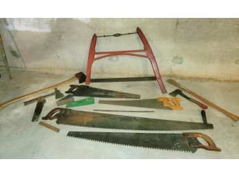 Vintage Saws, Axes, Hatchets - Yorktowne, Superior & More