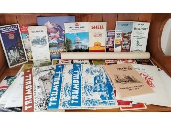 Vintage Travel, Town & Road Maps