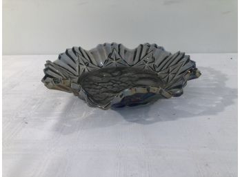 Carnival Glass Fruit Bowl