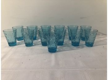 13 Hazel Atlas Capri Dots Juice Glass