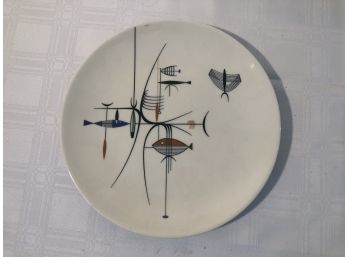 Mid Century Plate Shenago