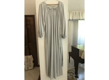 Vintage Light Grey Long Dress