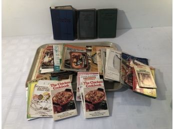 Lot Of Vintage Recipe Books