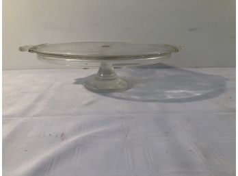 Crystal German Cake Plate