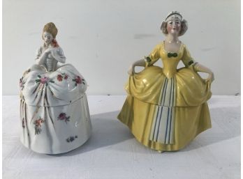 2 Lady Trinket Boxes