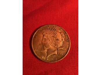 1922 Peace Dollar