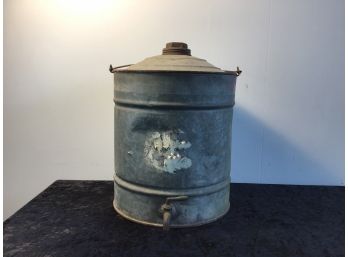 Vintage Galvanized Thermous With Spout