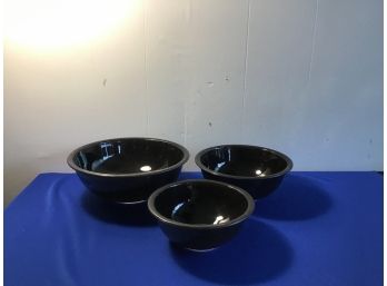 Mid Century Pyrex Nesting Bowls