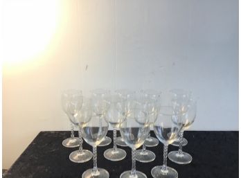 12 Wine Glasses