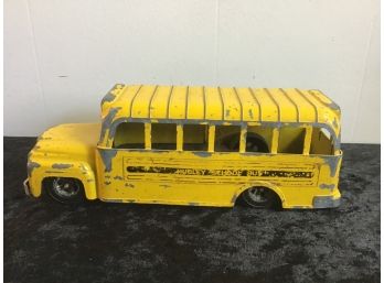 Metal School Bus