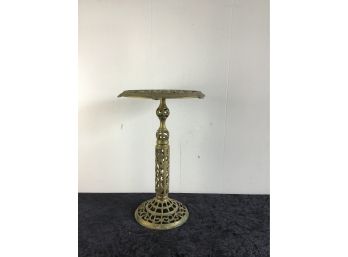 Brass Plant Stand/side Table