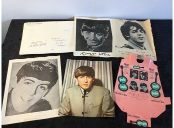 Beatles Photo Signed Prints