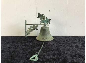 Vintage Bell With Leaves